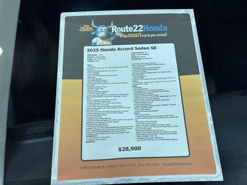 Certified 2025 Honda Accord SE image 40