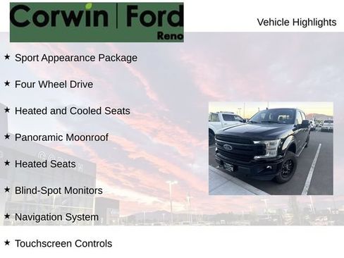 Used 2018 Ford F150 Lariat w/ Equipment Group 502A Luxury AWD/4WD image 7