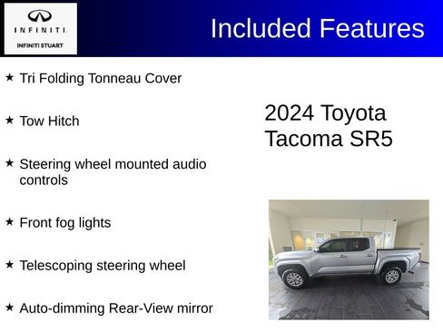 Used 2024 Toyota Tacoma SR5 RWD image 3