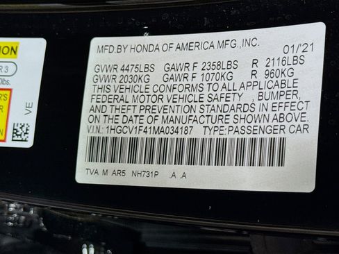 Used 2021 Honda Accord Sport Special Edition image 40