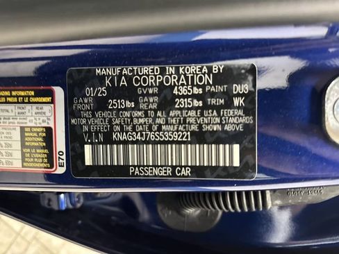 Used 2025 Kia K5 EX image 37
