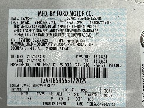 Used 2006 Ford Mustang GT Premium RWD image 49