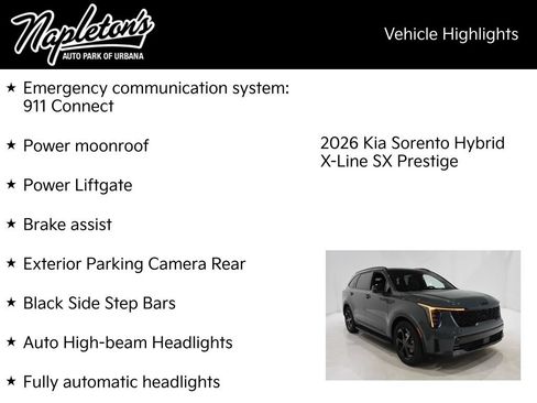 New 2026 Kia Sorento SX Prestige AWD/4WD image 16
