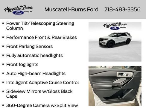 Used 2023 Ford Explorer ST w/ Equipment Group 401A AWD/4WD image 16