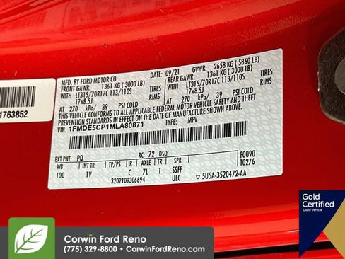 Used 2021 Ford Bronco Badlands w/ Sasquatch Package AWD/4WD image 35