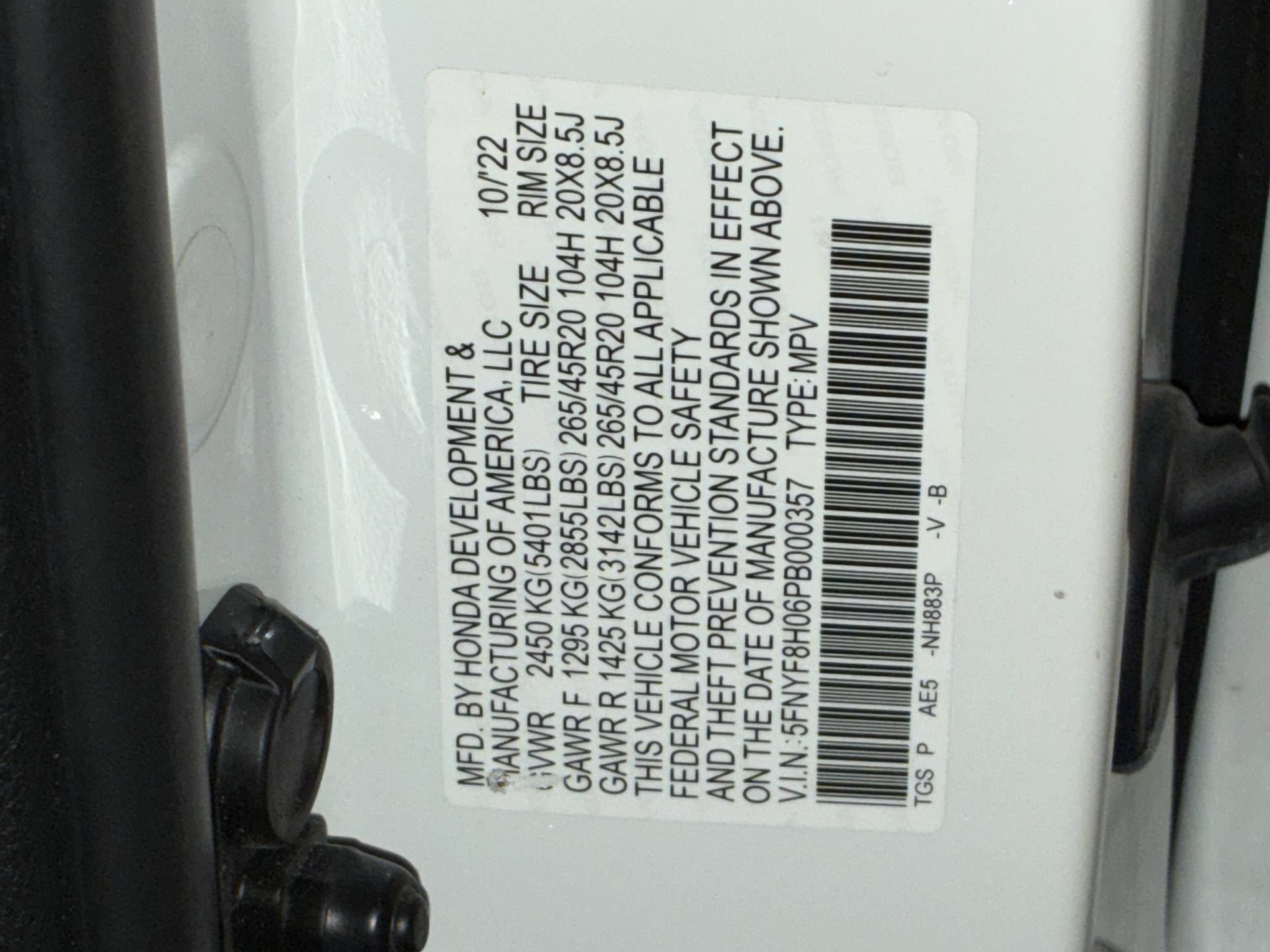 Certified 2023 Honda Passport Elite image 40
