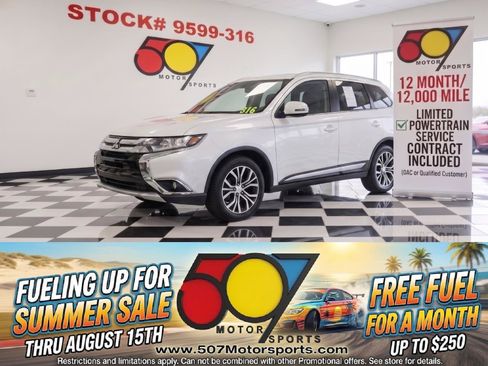 Used 2016 Mitsubishi Outlander SEL AWD/4WD image 1