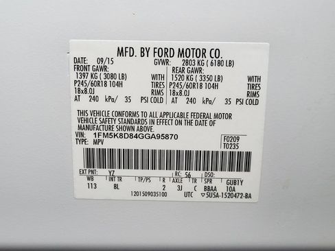 Used 2016 Ford Explorer XLT image 33