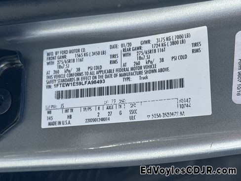 Used 2020 Ford F150 Lariat image 46