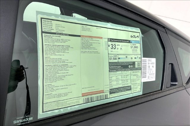 New 2026 Kia K4 GT-Line Turbo FWD image 13