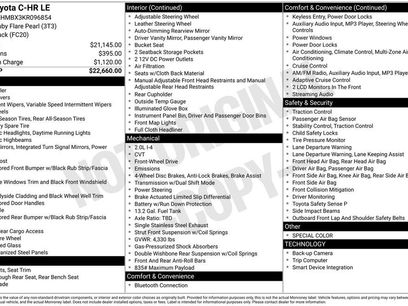 Used 2019 Toyota C-HR LE