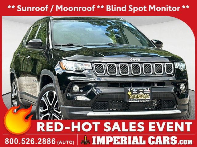 Used 2023 Jeep Compass Limited w/ Sun and Sound Group AWD/4WD image 1