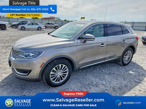 Used 2016 Lincoln MKX Select w/ Select Plus Package FWD image 1