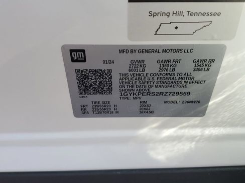 Certified 2024 Cadillac XT6 Premium Luxury w/ Platinum Package FWD image 30