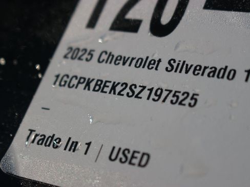 Used 2025 Chevrolet Silverado 1500 Custom w/ Turbomax Blackout Package AWD/4WD image 41