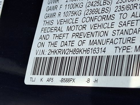 Used 2019 Honda CR-V EX-L image 28