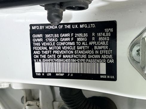 Used 2017 Honda Civic EX image 30