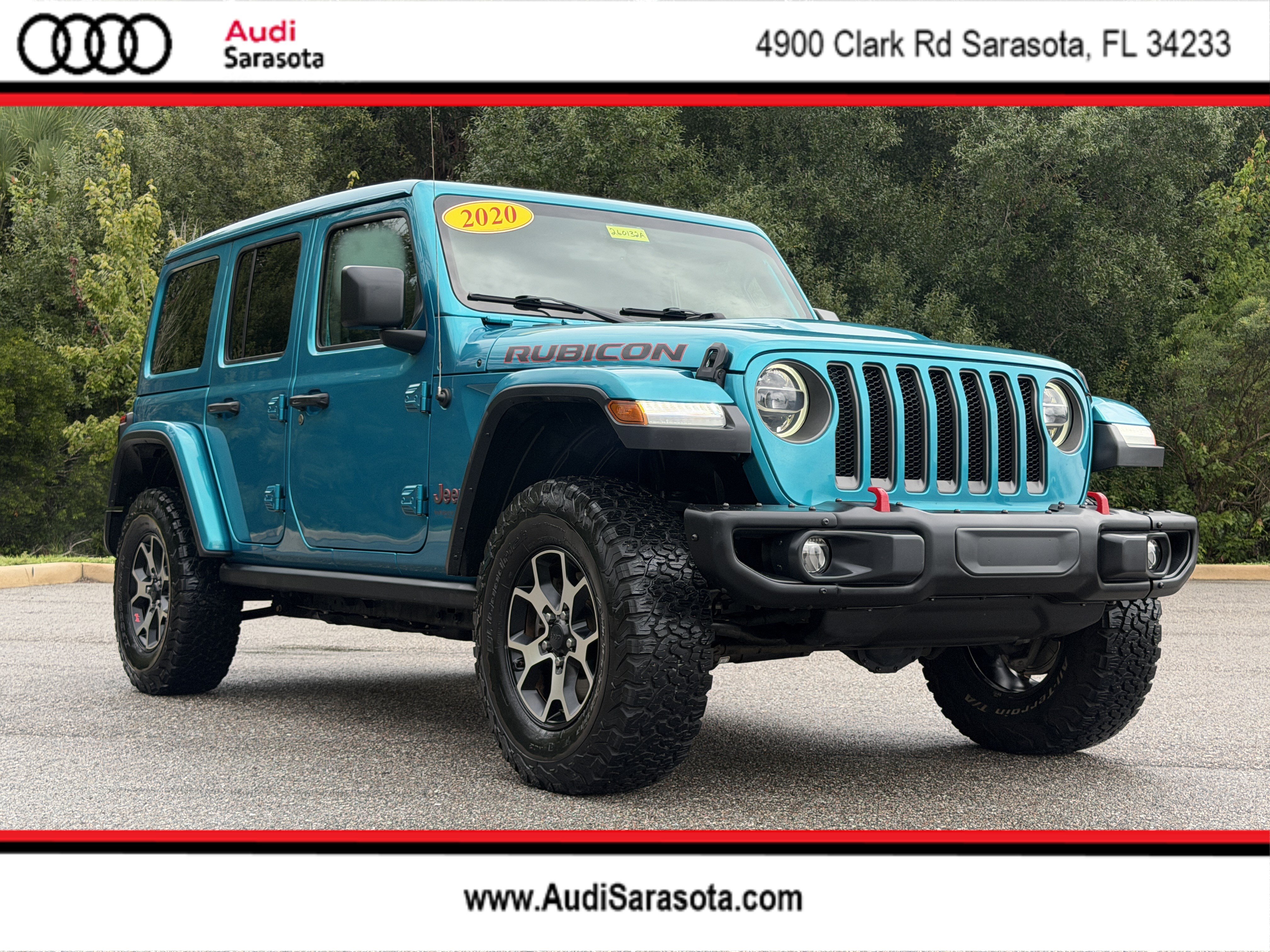 Used 2020 Jeep Wrangler Unlimited Rubicon AWD/4WD image 1