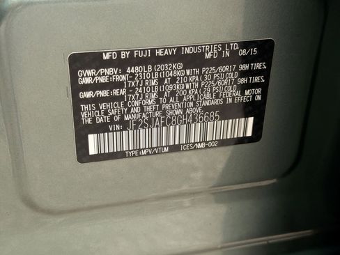 Used 2016 Subaru Forester 2.5i Premium image 38