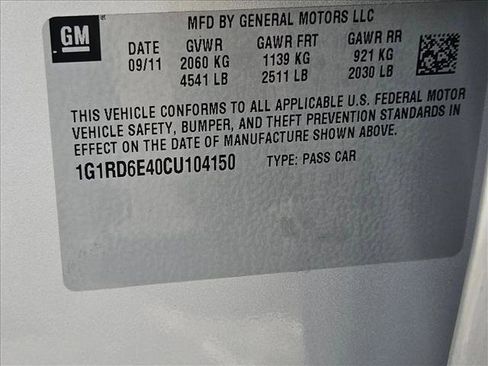 Used 2012 Chevrolet Volt Premium w/ Premium Trim Package image 21