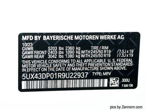 Certified 2024 BMW X3 sDrive30i w/ Premium Package RWD image 41