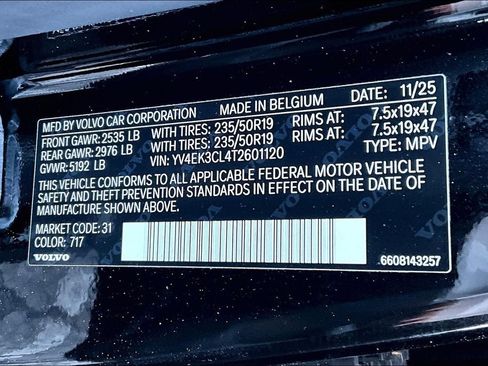 New 2026 Volvo EX30 Cross Country Ultra w/ Protection Package AWD/4WD image 8