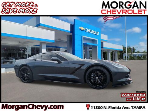 Used 2019 Chevrolet Corvette Stingray Coupe w/ 1LT RWD image 1