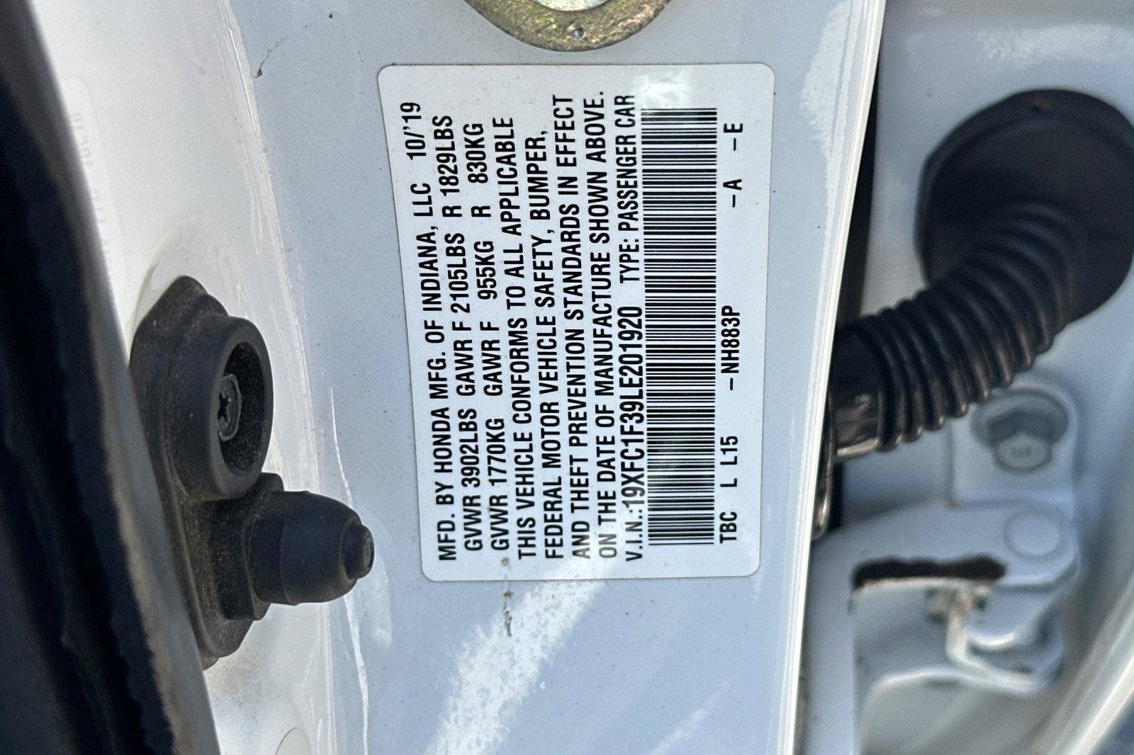 Used 2020 Honda Civic EX image 27