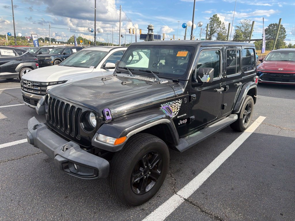 Used 2020 Jeep Wrangler Unlimited Sahara AWD/4WD image 2