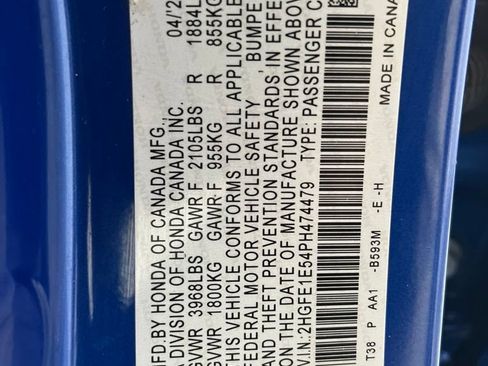Used 2023 Honda Civic Si image 77