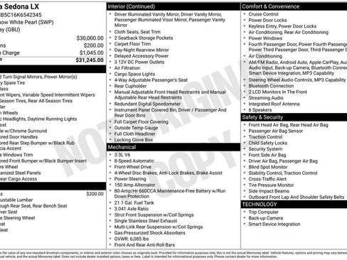 Used 2019 Kia Sedona LX FWD image 9