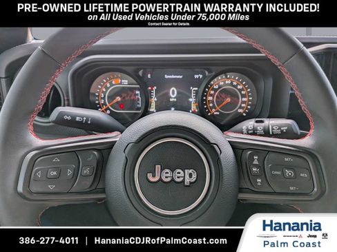 Used 2024 Jeep Wrangler Unlimited Rubicon w/ XTREMEE 35" Tire Package AWD/4WD image 35
