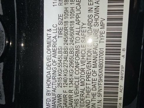 Used 2022 Honda Pilot EX-L image 12