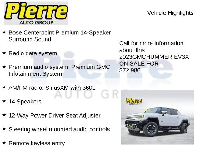 Used 2023 GMC Hummer EV Edition 1 AWD/4WD image 14
