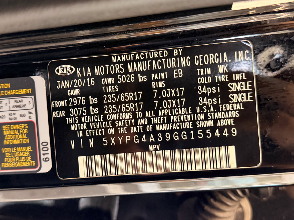 Used 2016 Kia Sorento L FWD image 26
