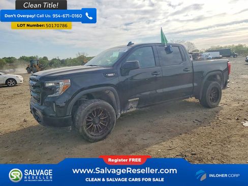 Used 2020 GMC Sierra 1500 Elevation w/ Elevation Value Package RWD image 1