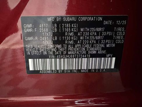New 2026 Subaru Crosstrek 2.5i Wilderness w/ Wilderness Package AWD/4WD image 41