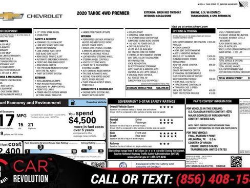 Used 2020 Chevrolet Tahoe Premier image 2