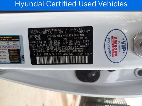 Certified 2022 Hyundai Palisade Calligraphy FWD image 34