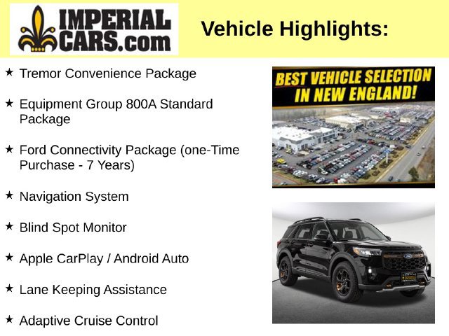 Used 2026 Ford Explorer Tremor w/ Tremor Convenience Package AWD/4WD image 3