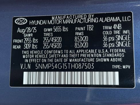 New 2026 Hyundai Santa Fe Calligraphy image 28