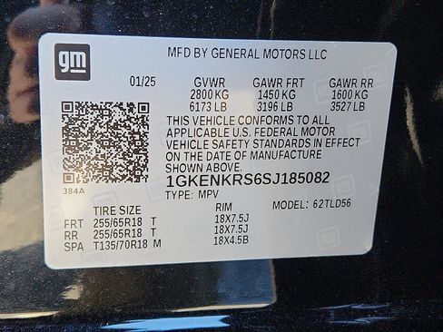 New 2025 GMC Acadia Elevation w/ LPO, Floor Liner Package image 20