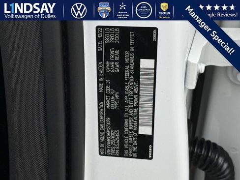 Used 2023 Volvo XC60 T8 Ultimate image 26