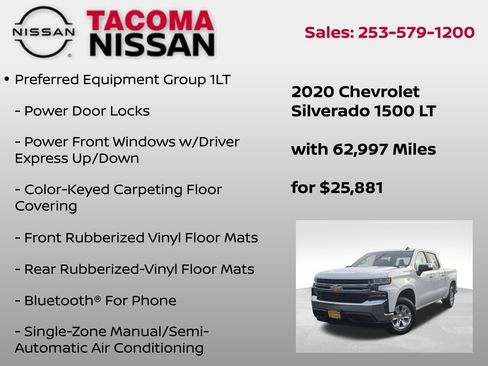 Used 2020 Chevrolet Silverado 1500 LT image 12