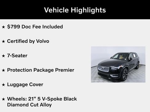 Used 2024 Volvo XC90 B6 Ultimate w/ Protection Package Premier AWD/4WD image 5