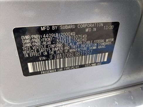 Used 2020 Subaru WRX Premium image 25