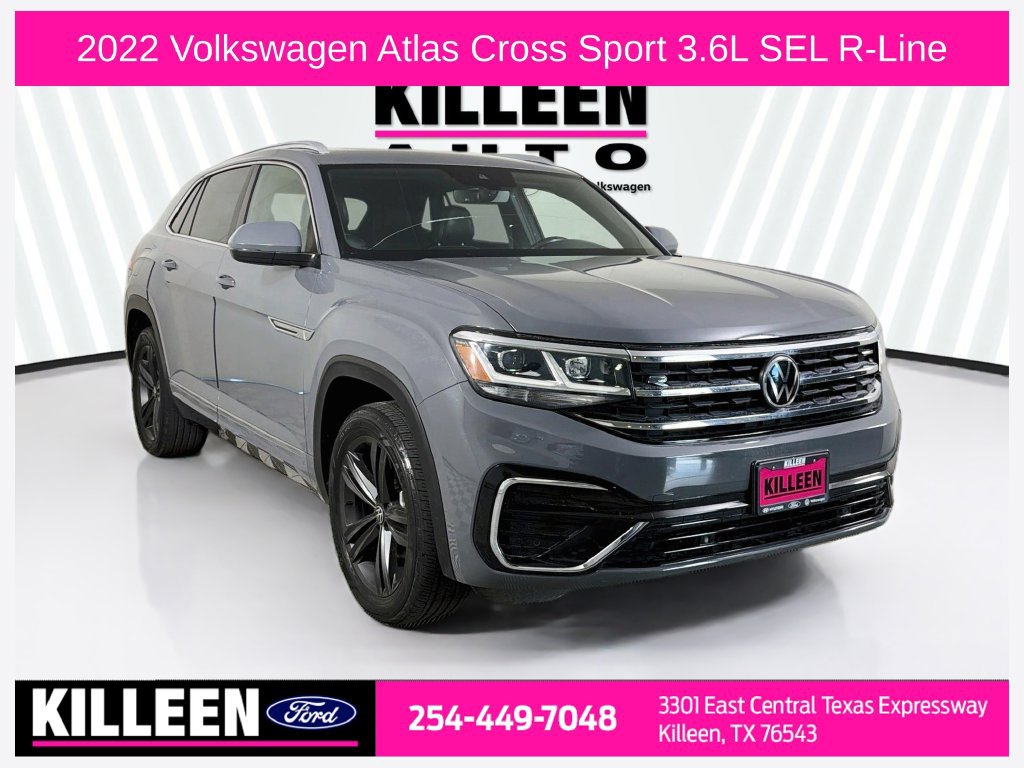 Used 2022 Volkswagen Atlas Cross Sport SEL R-Line AWD/4WD image 1