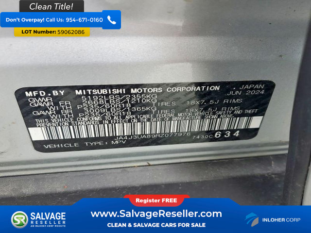 Used 2024 Mitsubishi Outlander ES FWD image 17