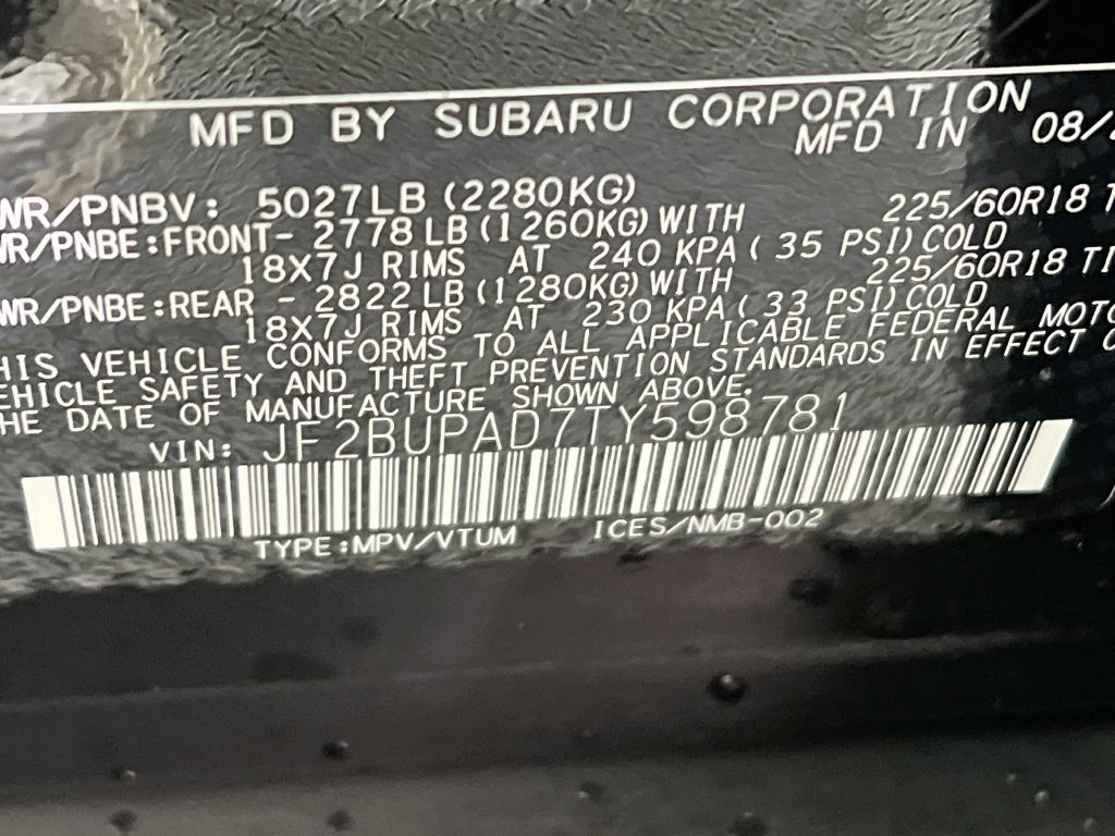 New 2026 Subaru Outback Premium AWD/4WD image 23