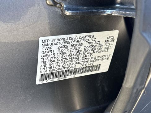 Certified 2023 Acura MDX FWD w/ Technology Package image 20